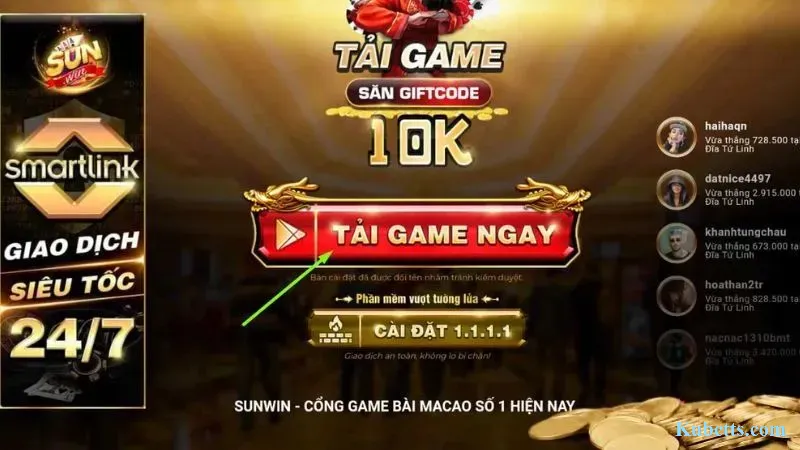 Cập nhật link tải Sunwin mới nhất